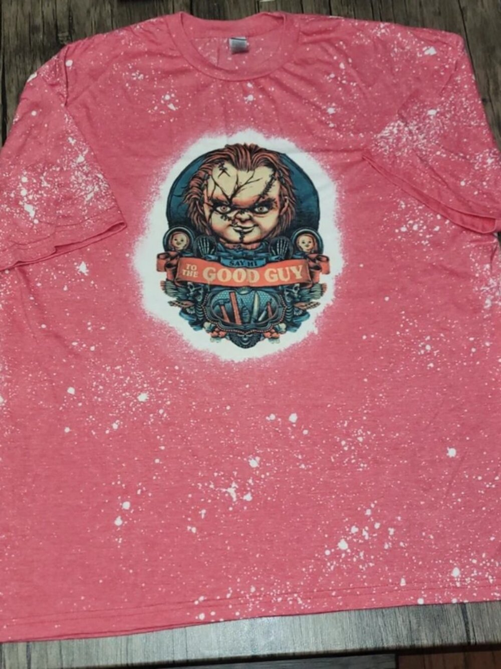 Chucky-Say Hi To The Good Guy Tshirt (Size 2X)